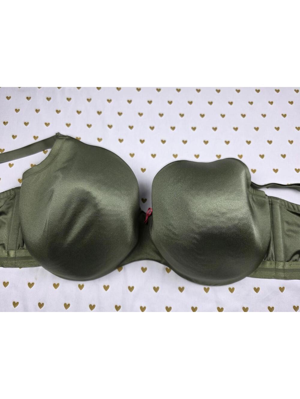 Cacique Green 42H Smooth Balconette Demi Smoothing Bra